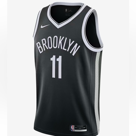 Nike NBA Swingman, Kyrie Irving, 2020 Nets Icon Edition Jersey, NWT, XXL - Picture 2 of 5